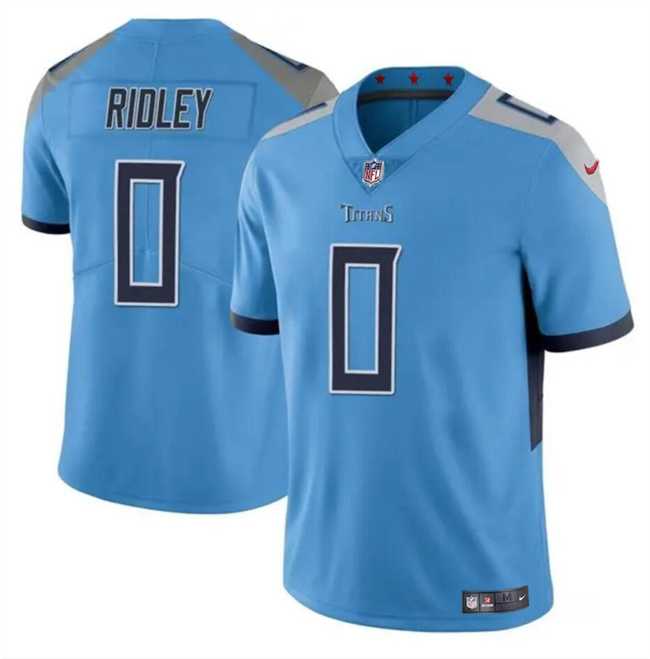 Men & Women & Youth Tennessee Titans #0 Calvin Ridley Blue Vapor Limited Football Stitched Jersey->->NFL Jersey